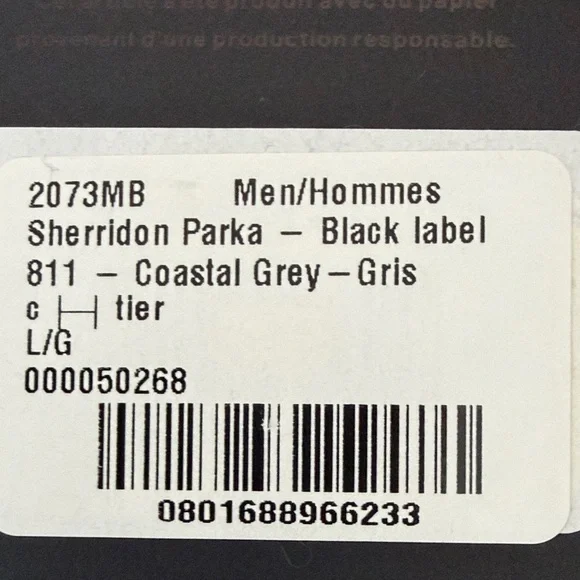 Canada Goose Men's Sherridon Parka - Black Label - Coastal Grey - Picture 9 of 10